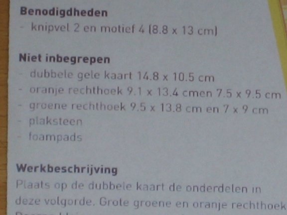 Kaart nr. 8 --- PIRAMIDE SET voor WENSKAART --- BEER GAAT GOLFEN - Afbeelding 4