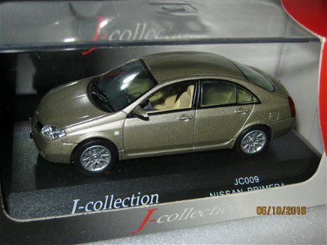 1:43 J-Collection JC009 Nissan Primera P12 2002-07 gold metallic - 1