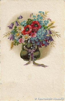 Bloemenkaart Belgie 1935 - 1