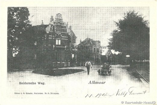Alkmaar Heldersche weg Uitg. Ruilbeurs 7 sept. 1975 - 1