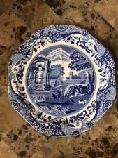 Spode.... Indian.....,.. vier vaks bord blauw - 2