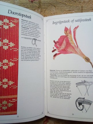 Heerlijk handwerk Borduren uit het Engels vertaald door A. v - Afbeelding 2