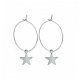 fashion oorbellen ibiza met ster oorringen star goud of zilver 1001oorbellen - 3 - Thumbnail