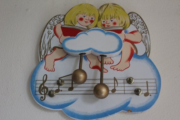 3d hang decoratie met engeltjes - Afbeelding 2