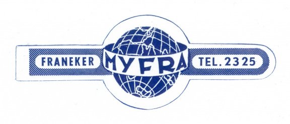 Zonder merk - Reclamebandje Myfra, Franeker - 1