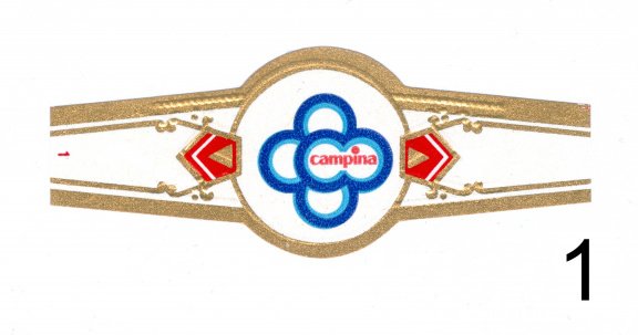 Zonder merk (type Vedetten) - Reclamebandje Campina, Eindhoven (nr 1) - 1