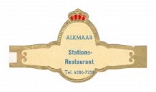 Abonné - Reclamebandje Stationsrestaurant Alkmaar (eitje, crème, stemt tevrêe)