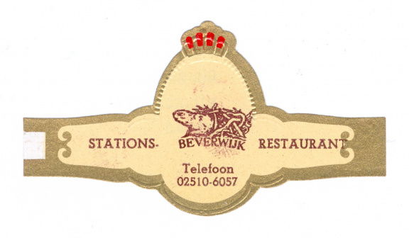 Abonné - Reclamebandje Stationsrestaurant Beverwijk (eitje, stemt tevrêe) - 1