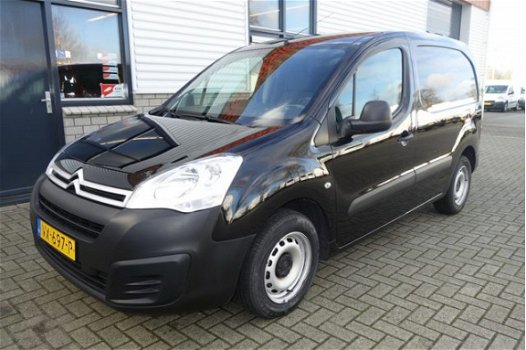 Citroën Berlingo - 1.6 BlueHDI 75 Club zwart / lease € 132 / cruise control / schuifdeur / 2 persoon - 1