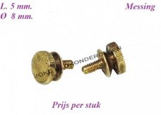 = Deurknopje = glaspendule = oud = 38992