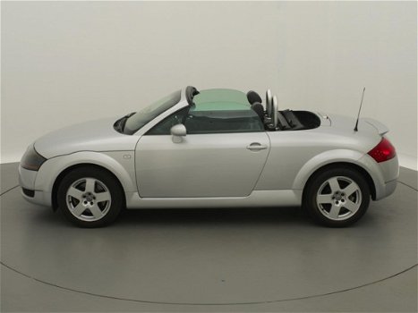 Audi TT Roadster - 1.8 5V Turbo / airco-ecc / cabrio / leder / zilver -metallic - 1