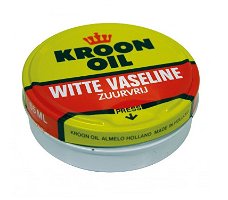 Vaseline zuurvrij wit in blik Kroon Oil