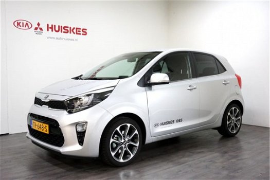 Kia Picanto - 1.0 CVVT Design Edition Zwart Lederen bekleding, 16