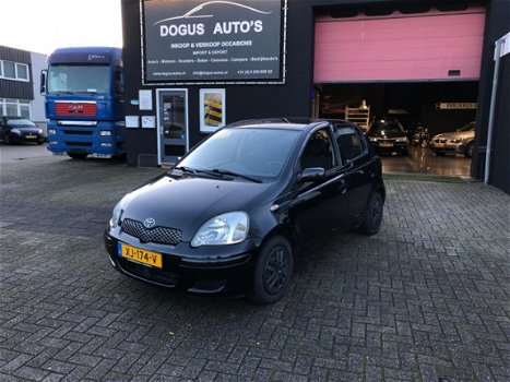 Toyota Yaris - 1.0 VVT-i Terra Airco elk.ramen 5drs bj2005 apk volle jaar zeet nette - 1