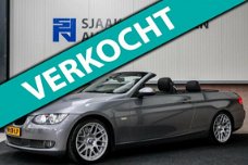 BMW 3-serie Cabrio - 335i High Executive ✅Cabriolet 306pk M-pakket 2e Eig|NL|DLR|NAVI|Xenon|Leder|Cl
