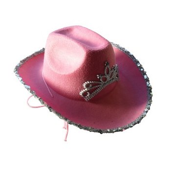 Cowboyhoed Prinses roze bij Stichting Superwens! - 1