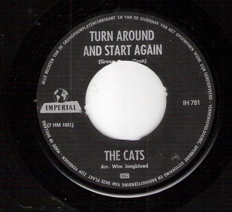 The Cats - Turn Around And Start Again -Nederbeat 1968 - nr. 1