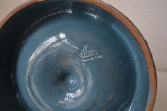 Vintage asbak van Strehla GDR. - Afbeelding 6