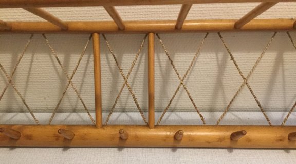 Verkocht ❤️ Mooie vintage kapstok van beukenhout, jaren 50/60 - Afbeelding 4