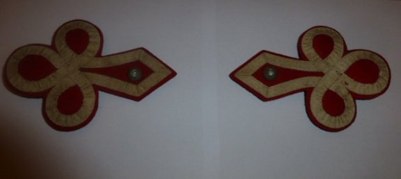 1 paar Epauletten Schutterij rond 1920 - Afbeelding 2