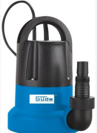 Laag aanzuigende dompelpomp 7000 l/U zuig tot 1 cm waterdiepte - nr. 1