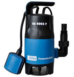 Dompelpomp 7500 l/u 400 W autom. vlotterschakelaar