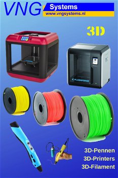 3D Filament PLA en ABS Top Kwaliteit maar supervoordelig! - 1