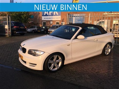 BMW 1-serie Cabrio - dealeronderhouden, leder, lm-velg aktie - 1