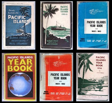 [Pacific] Zes Boeken Eilanden Stille Oceaan 1922, 1935 etc. - 1