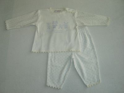 FEETJE Meisjes Tricot PYJAMA maat 68 ECRU - 3