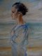 Vrouw kijkt uit op zee 1928 - Carl Rixkens 1881-1938 - 2 - Thumbnail