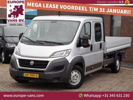 Fiat Ducato - 2.3 150pk MJ L4H1 D.C. Open laadbak Trekgewicht 3.000kg. 10-2015 - 1