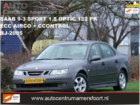 Saab 9-3 Sport Sedan - 1.8 Optic ( INRUIL MOGELIJK ) - 1