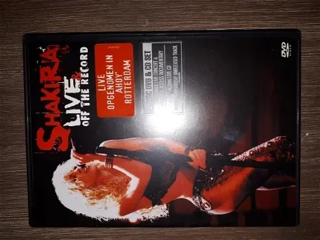 DVD Shakira ‎– Live And Off The Recorda - 0