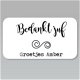 Witte stickers just married Ø 40mm (24 stuks) hobby sticker - 2 - Thumbnail