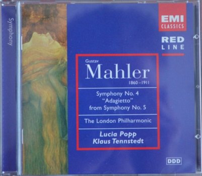 Lucia Popp - Klaus Tennstedt - The London Philharmonic*, Gustav Mahler ‎– Symphony No. 4 / Adagiett - 1