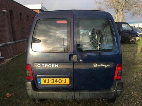 Citroën Berlingo - 1.4i 600 GRIJSKENTEKEN BENZINE km teller werkt niet - 1