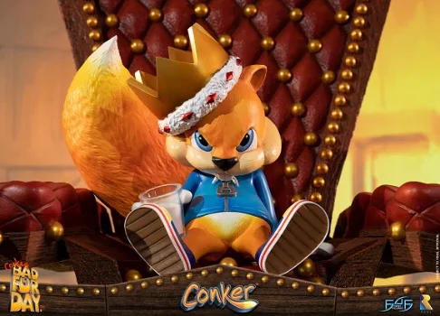 First4Figures Conker's Bad Fur Day Conker Statue - 2
