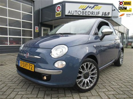 Fiat 500 - 0.9 TwinAir Lounge PANORAMADAK/LMV/LEDER/XENON/NAV - 1