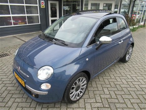 Fiat 500 - 0.9 TwinAir Lounge PANORAMADAK/LMV/LEDER/XENON/NAV - 1