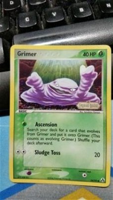 Grimer  54/92 (reverse) Ex Legend Maker