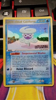 Snow-cloud Castform 29/113 Rare (reverse) Ex Delta Species - 1