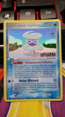 Snow-cloud Castform  29/113 Rare (reverse) Ex Delta Species