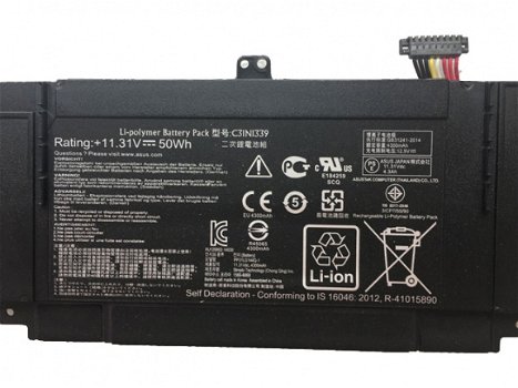 Asus C31N1339 laptop battery for Asus ZenBook UX303L Q302L - 1