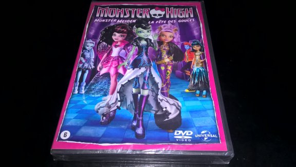 Monster High Monster Meiden dvd nieuw en geseald - nr. 1