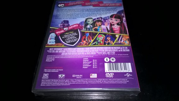 Monster High Monster Meiden dvd nieuw en geseald - Afbeelding 2