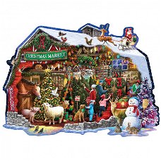 Bits and Pieces - Christmas Barn - 750 Stukjes Nieuw