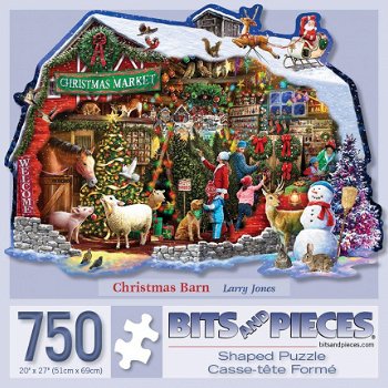Bits and Pieces - Christmas Barn - 750 Stukjes Nieuw - 2