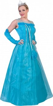 Princess Blue maat 36-38 40-42 48-50 52-54 - 1