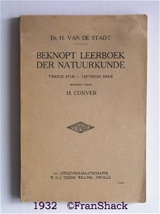 [1932] Beknopt leerboek der natuurkunde Deel 2, Van de Stadt, Tjeenk Willink